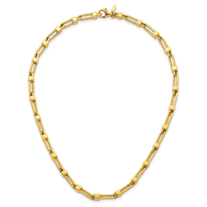 Gold 5.9mm Link, Other Chain, 16.5" - Chain - Design Jewellers Edmonton