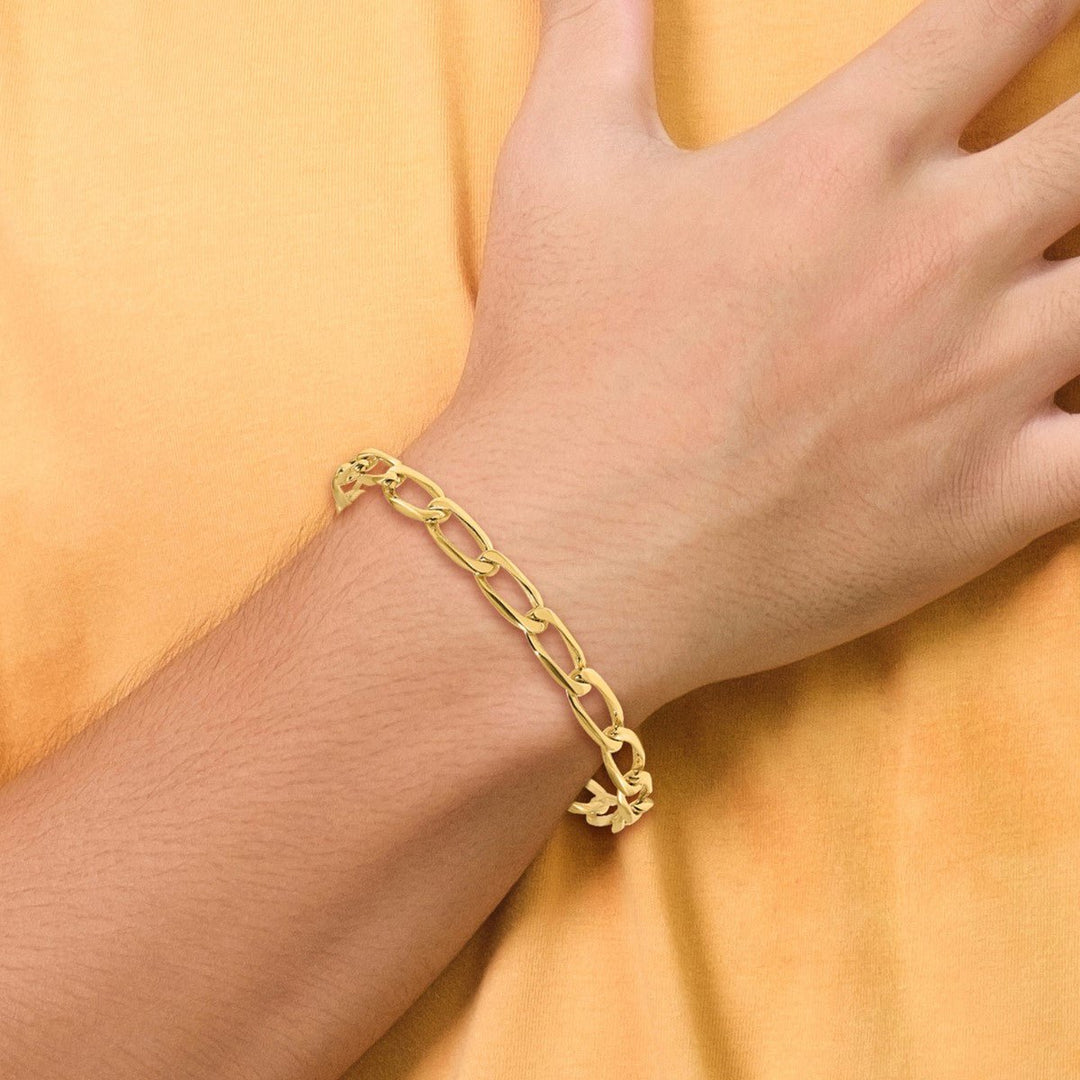 Gold 5.9mm Open Link Chain, 18