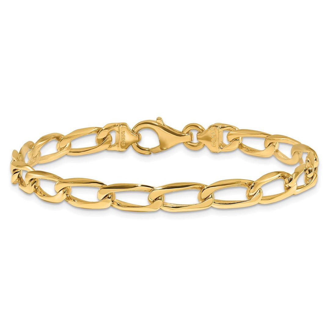 Gold 5.9mm Open Link Chain, 18
