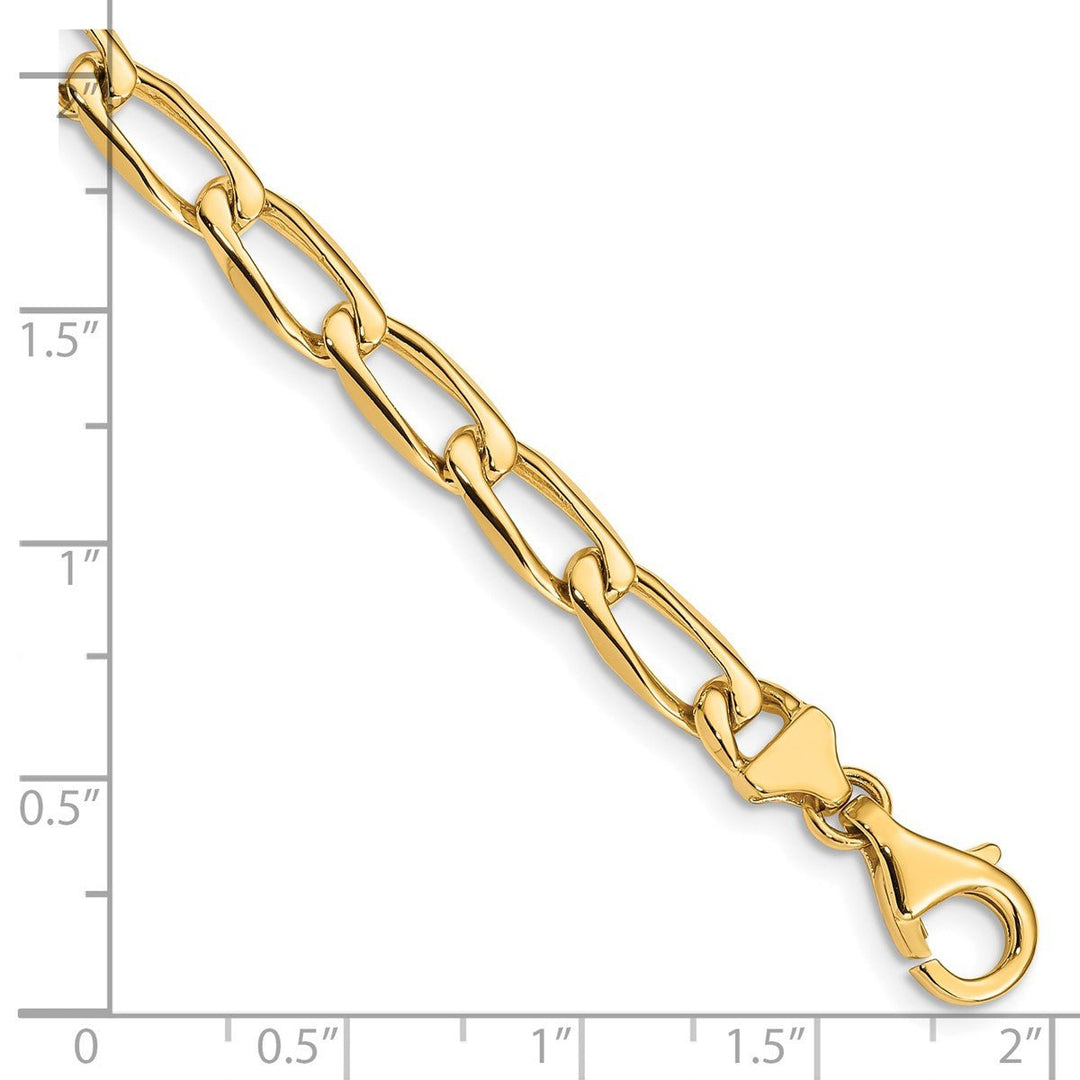 Gold 5.9mm Open Link Chain, 18