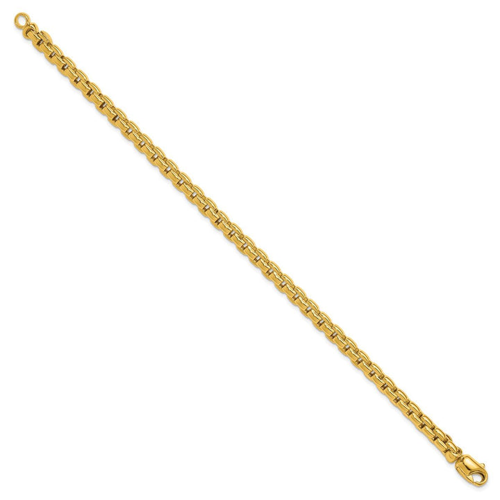Gold 5mm Box Bracelet, 8" - Bracelet - Design Jewellers Edmonton