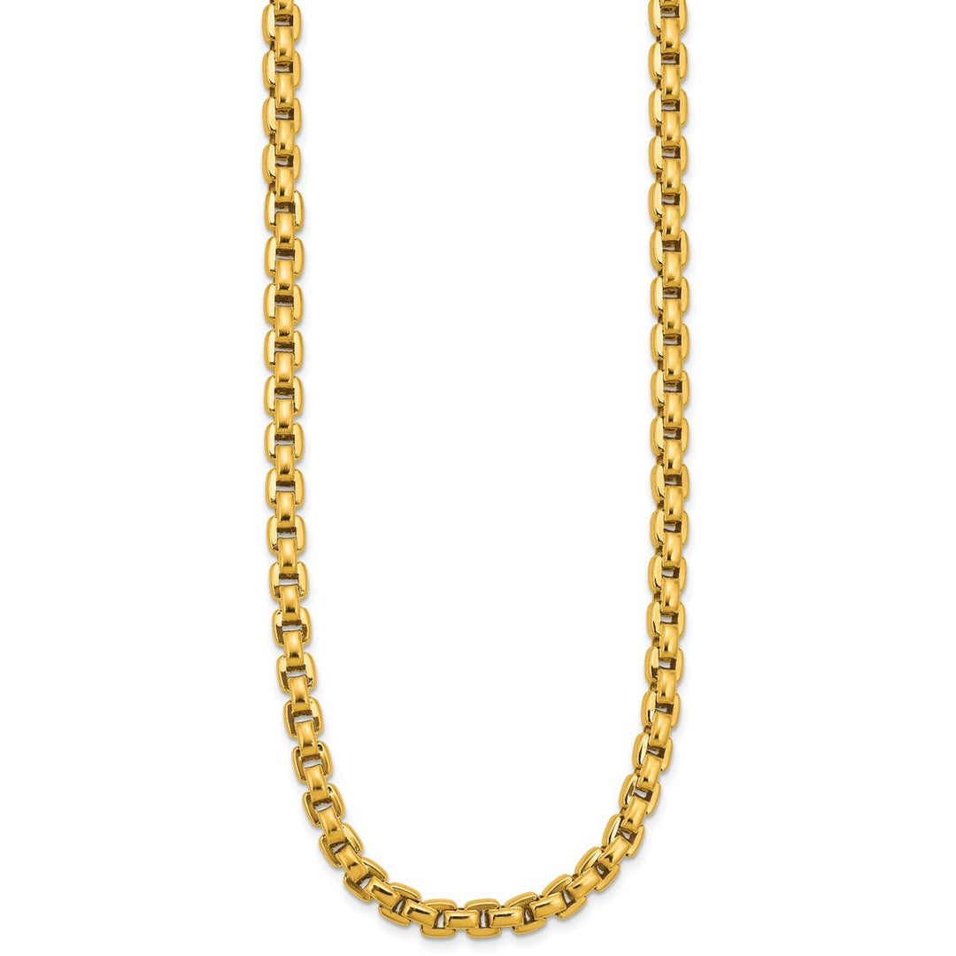 Gold 5mm Box Necklace, 20