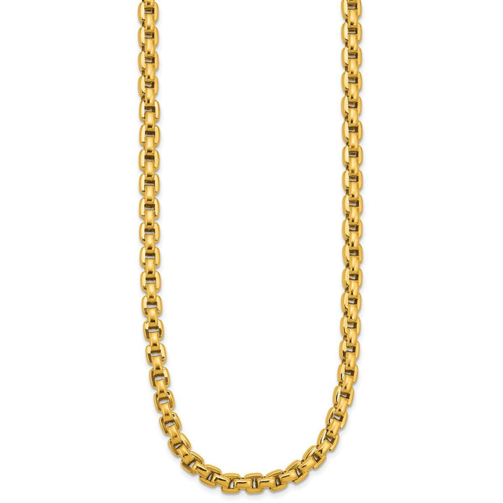Gold 5mm Box Necklace, 20" - Necklace - Design Jewellers Edmonton