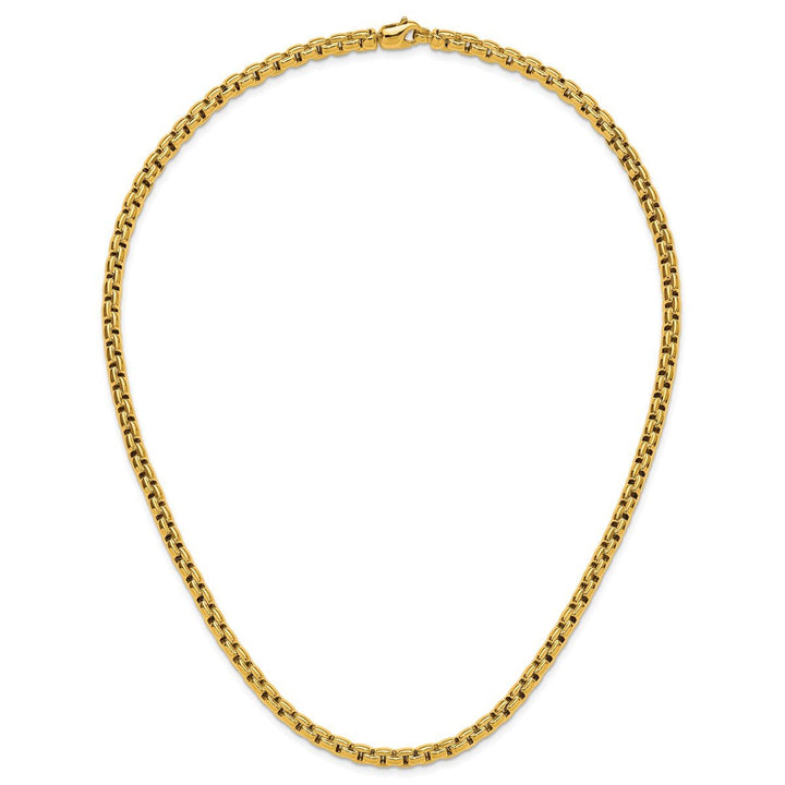 Gold 5mm Box Necklace, 20" - Necklace - Design Jewellers Edmonton