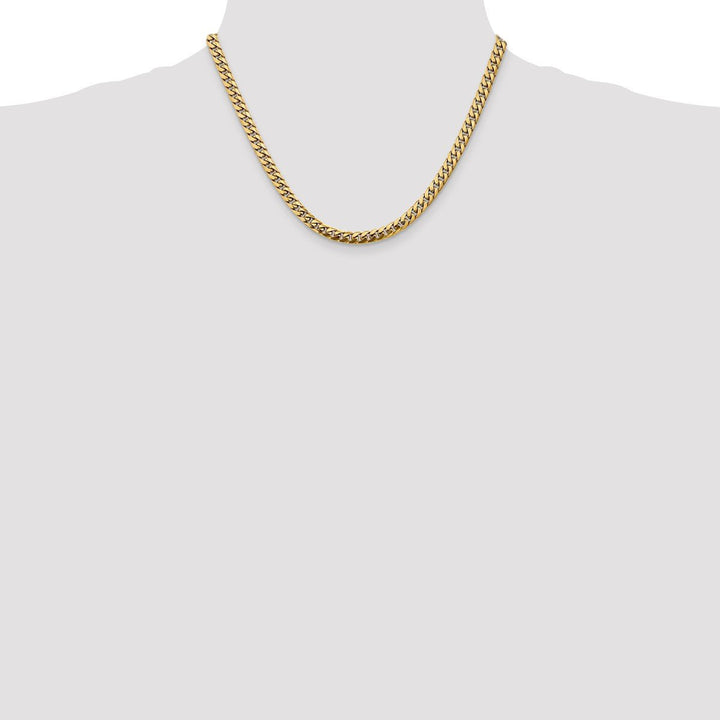 Gold 5mm Cuban Chain, 18" - Chain - Design Jewellers Edmonton