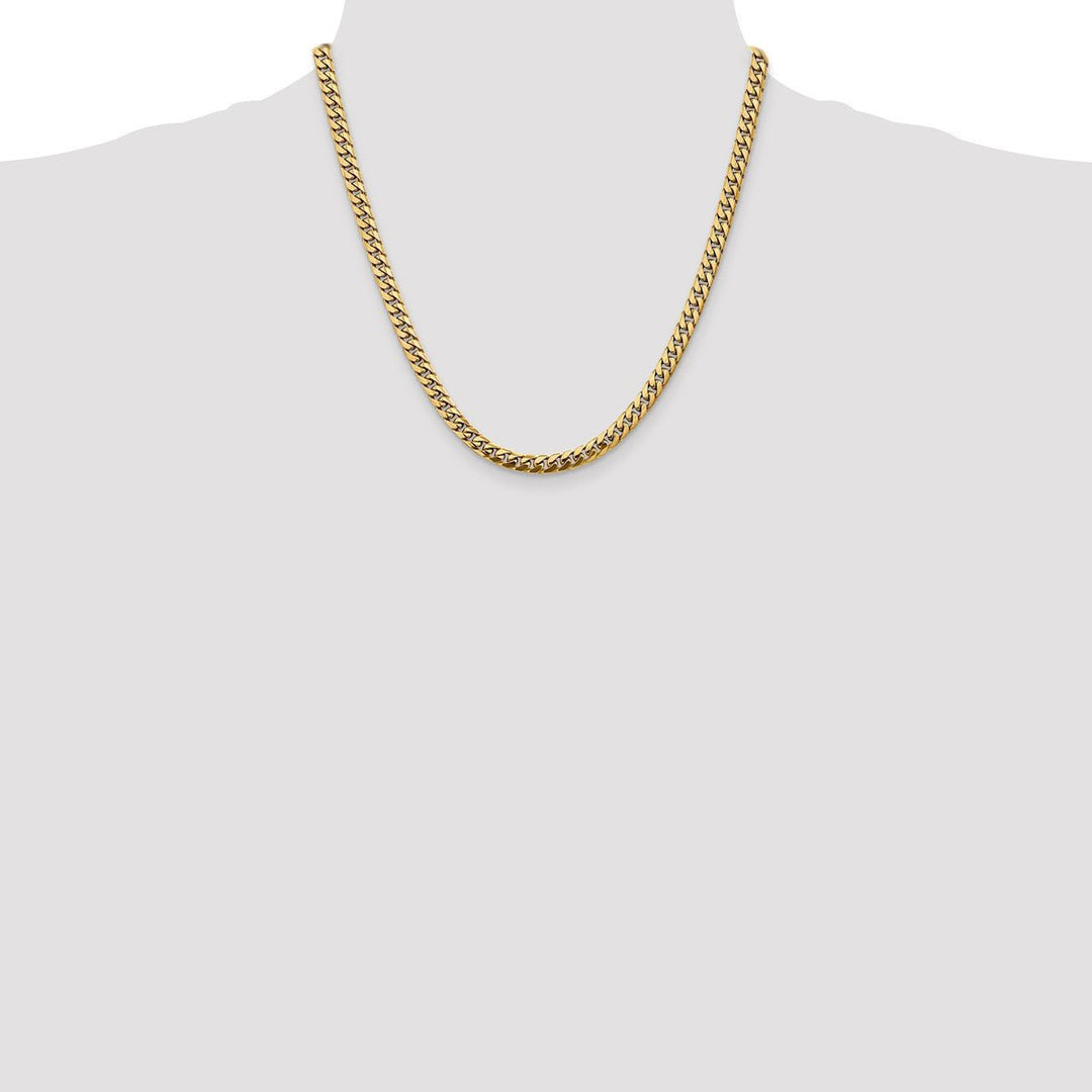 Gold 5mm Cuban Chain, 20