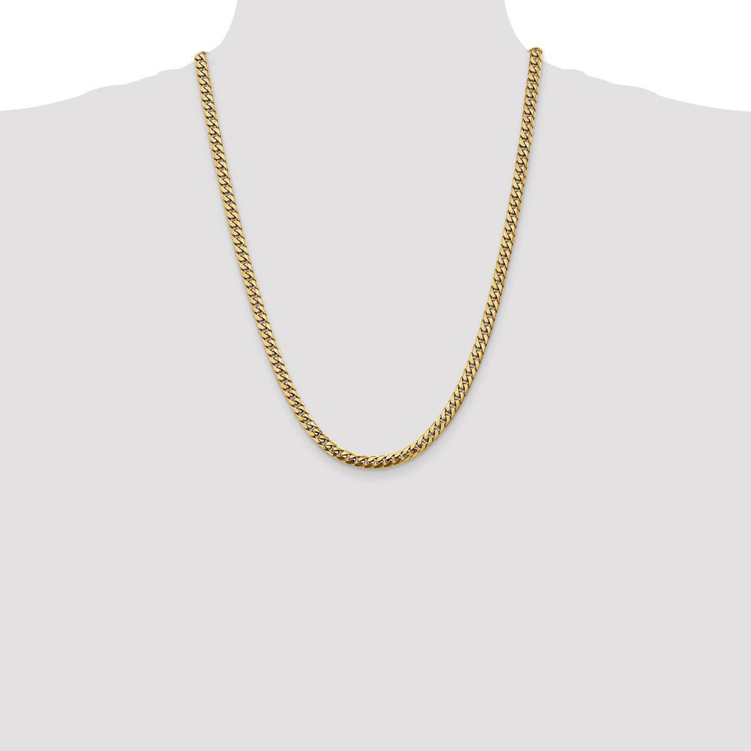 Gold 5mm Cuban Chain, 24