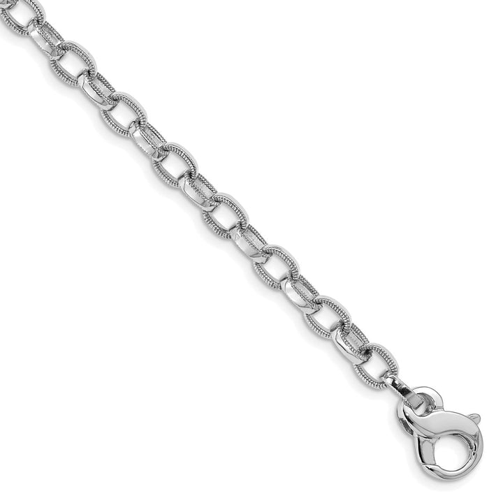 Gold 5mm Fancy Bracelet, 1" - Bracelet - Design Jewellers Edmonton