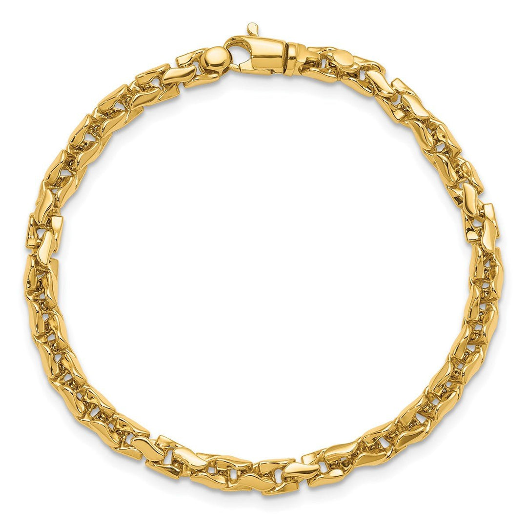 Gold 5mm Fancy Bracelet, 8