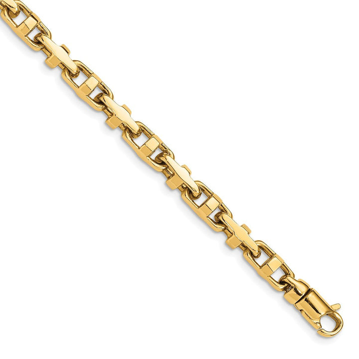 Gold 5mm Fancy Chain, 1" - Chain - Design Jewellers Edmonton