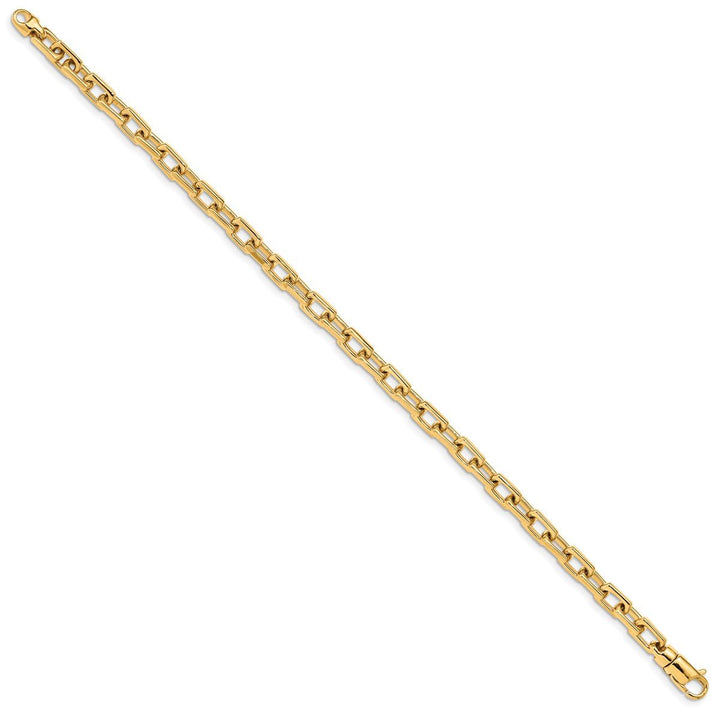 Gold 5mm Fancy Chain, 8" - Chain - Design Jewellers Edmonton