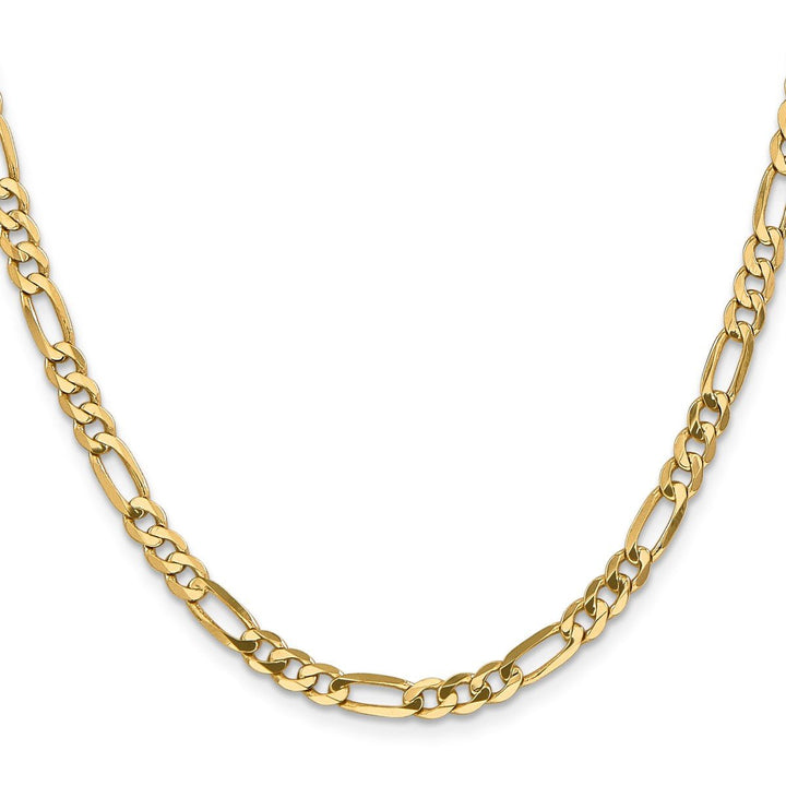 Gold 5mm Figaro Chain, 18" - Chain - Design Jewellers Edmonton