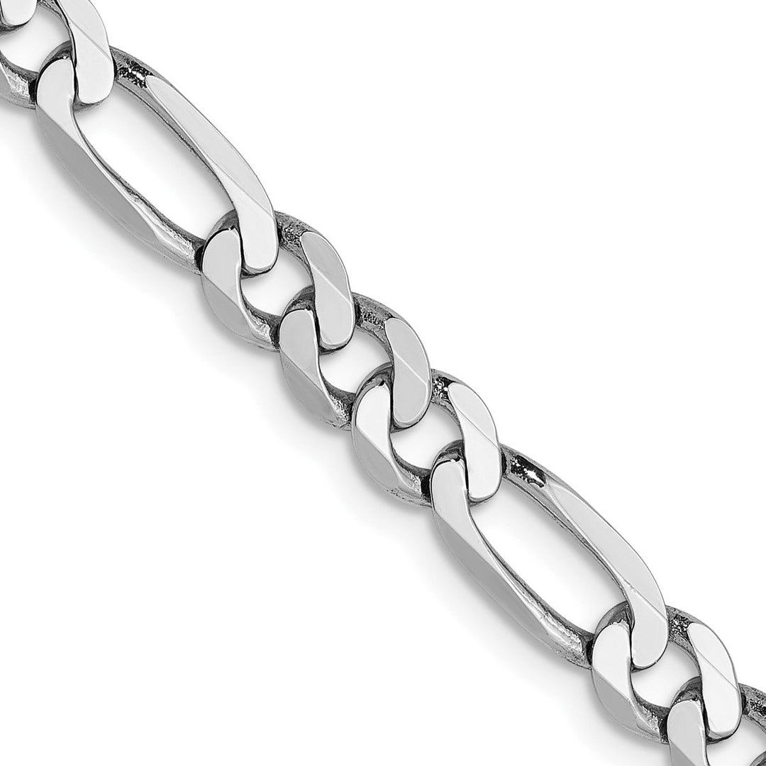 Gold 5mm Figaro Chain, 18"