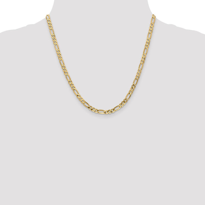 Gold 5mm Figaro Chain, 20" - Chain - Design Jewellers Edmonton