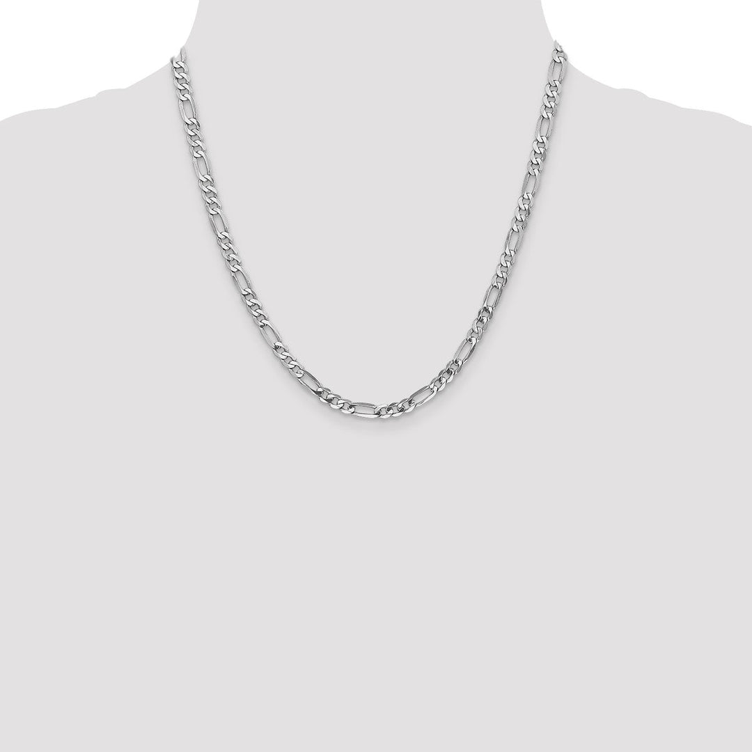 Gold 5mm Figaro Chain, 20