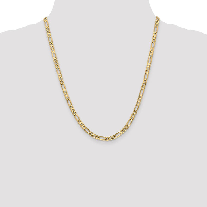Gold 5mm Figaro Chain, 22" - Chain - Design Jewellers Edmonton