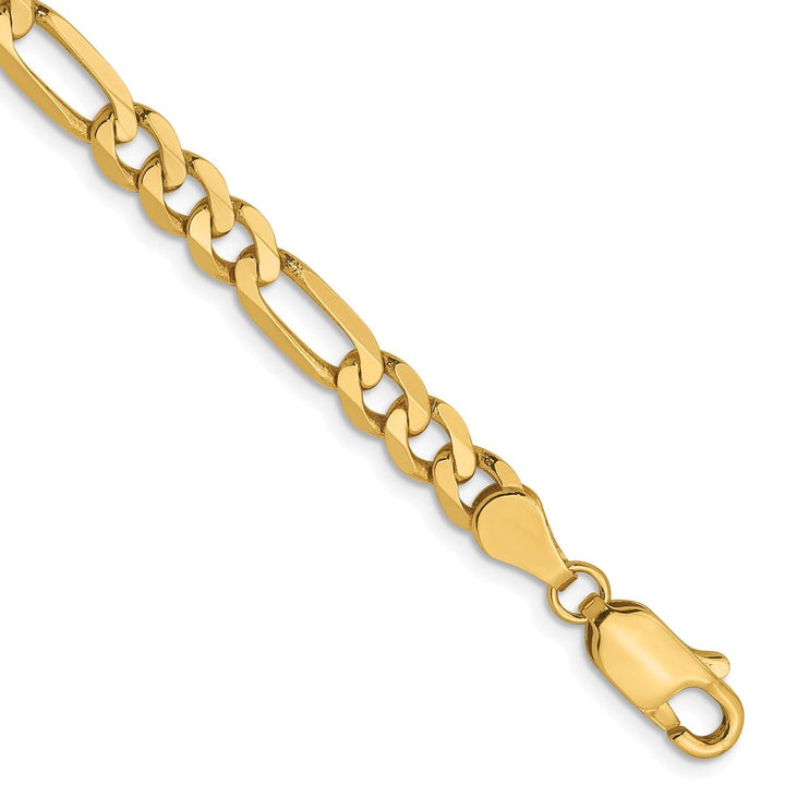 Gold 5mm Figaro Chain, 8" - Chain - Design Jewellers Edmonton