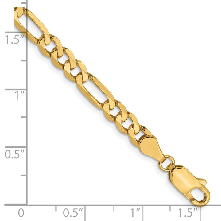 Gold 5mm Figaro Chain, 8" - Chain - Design Jewellers Edmonton