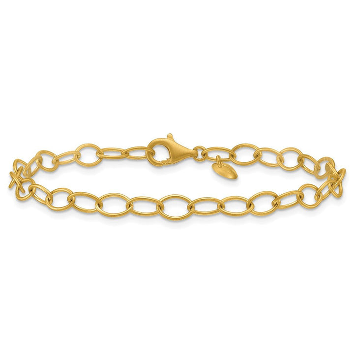 Gold 5mm Link, Other Bracelet, 7.5" - Bracelet - Design Jewellers Edmonton