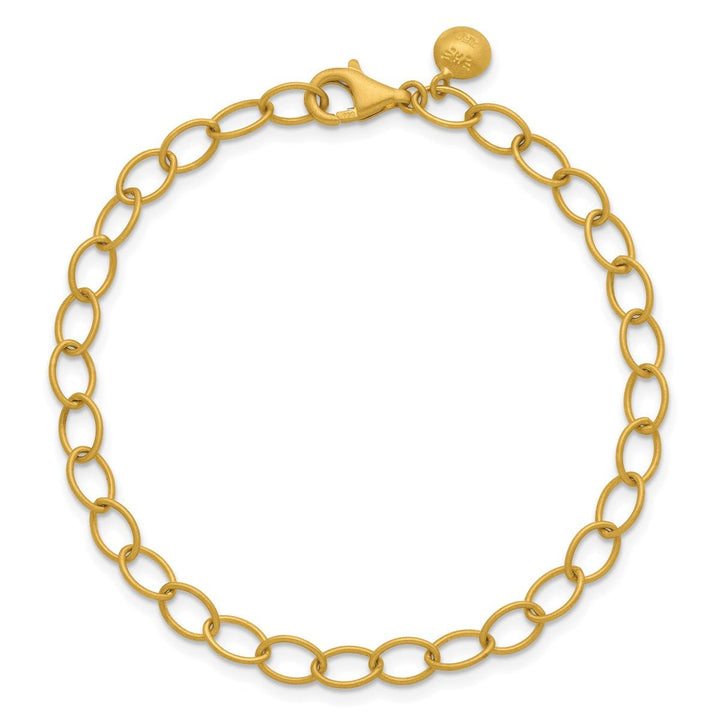 Gold 5mm Link, Other Bracelet, 7.5" - Bracelet - Design Jewellers Edmonton