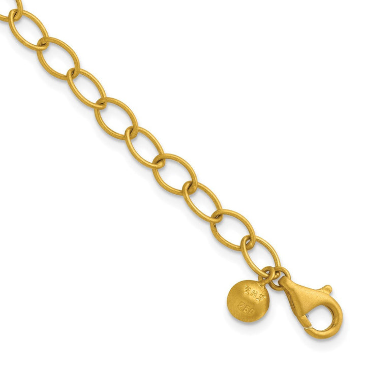 Gold 5mm Link, Other Bracelet, 7.5" - Bracelet - Design Jewellers Edmonton