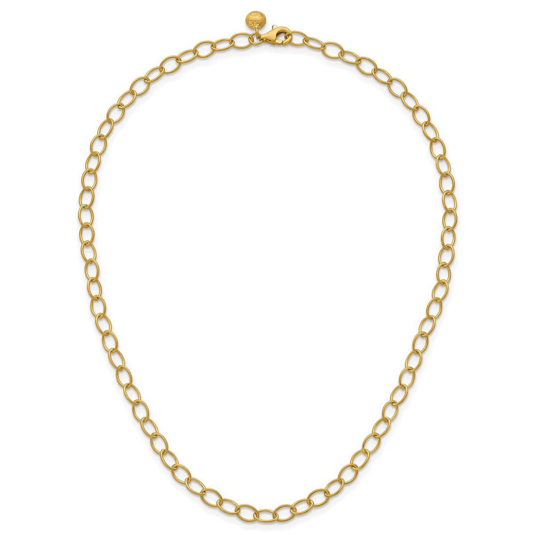 Gold 5mm Link, Other Necklace, 16