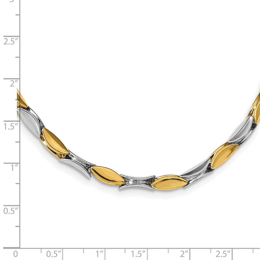 Gold 5mm Link, Other Necklace, 17