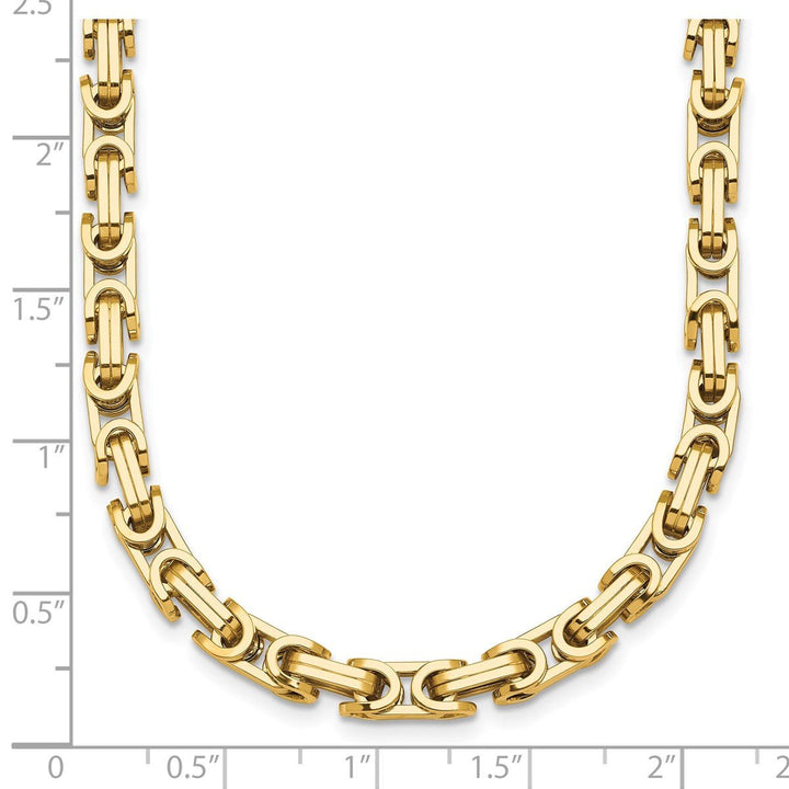 Gold 5mm Link, Other Necklace, 20" - Necklace - Design Jewellers Edmonton