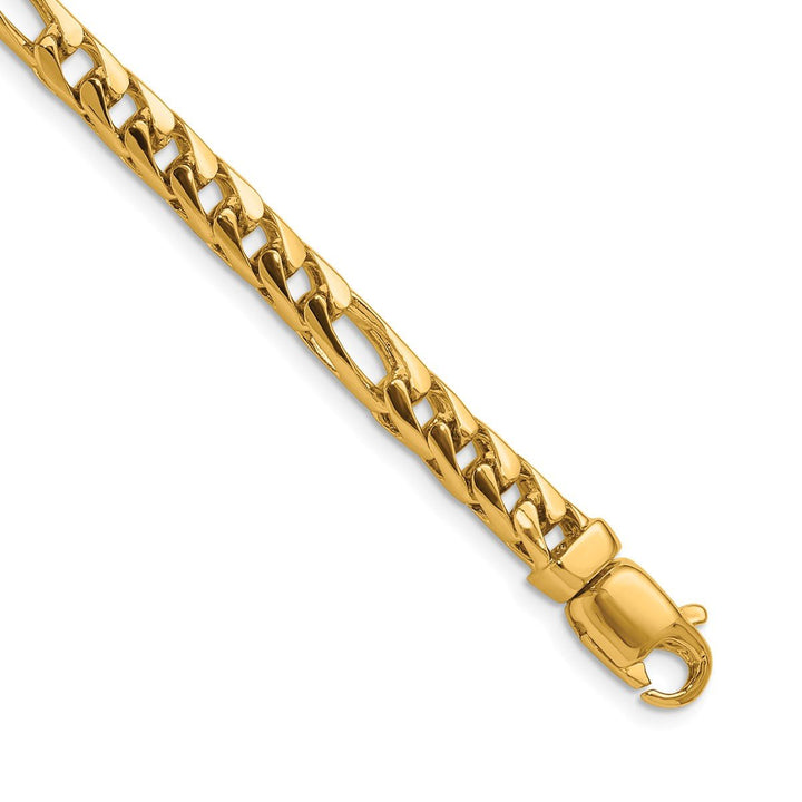 Gold 5mm Open Link Chain, 7" - Chain - Design Jewellers Edmonton