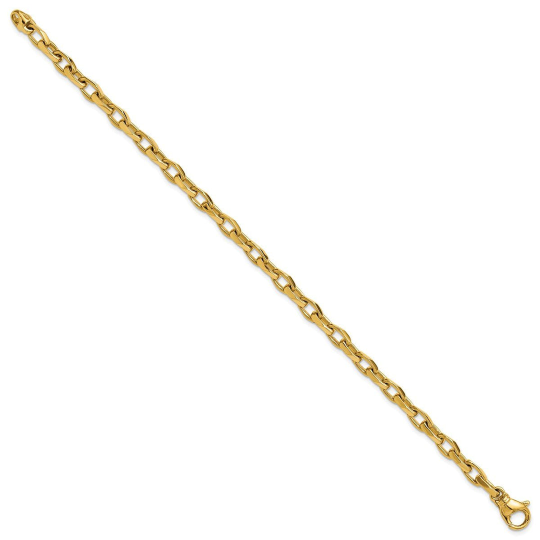 Gold 5mm Open Link Chain, 8