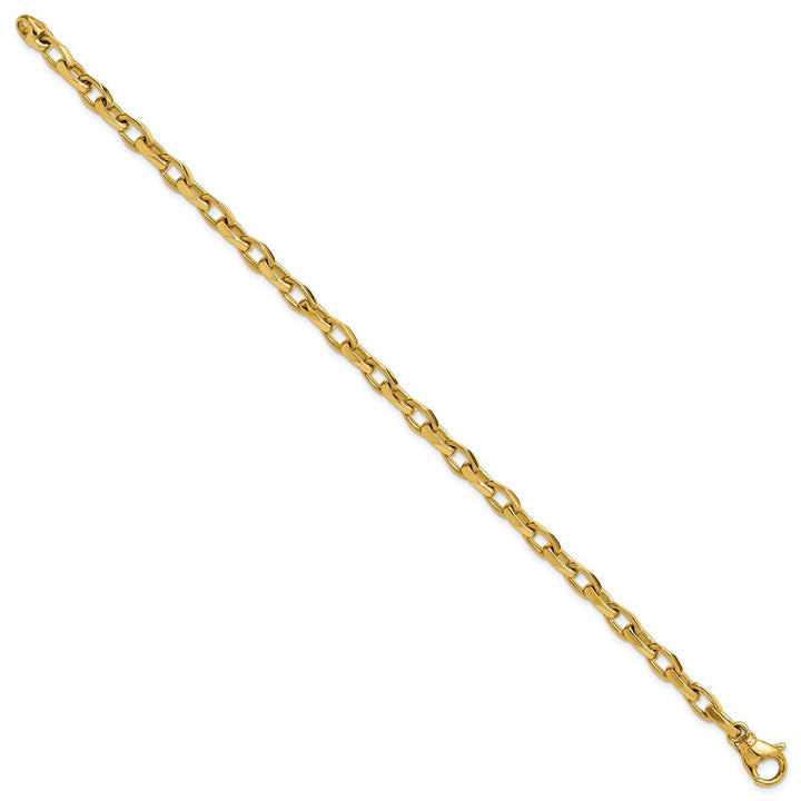 Gold 5mm Open Link Chain, 8" - Chain - Design Jewellers Edmonton