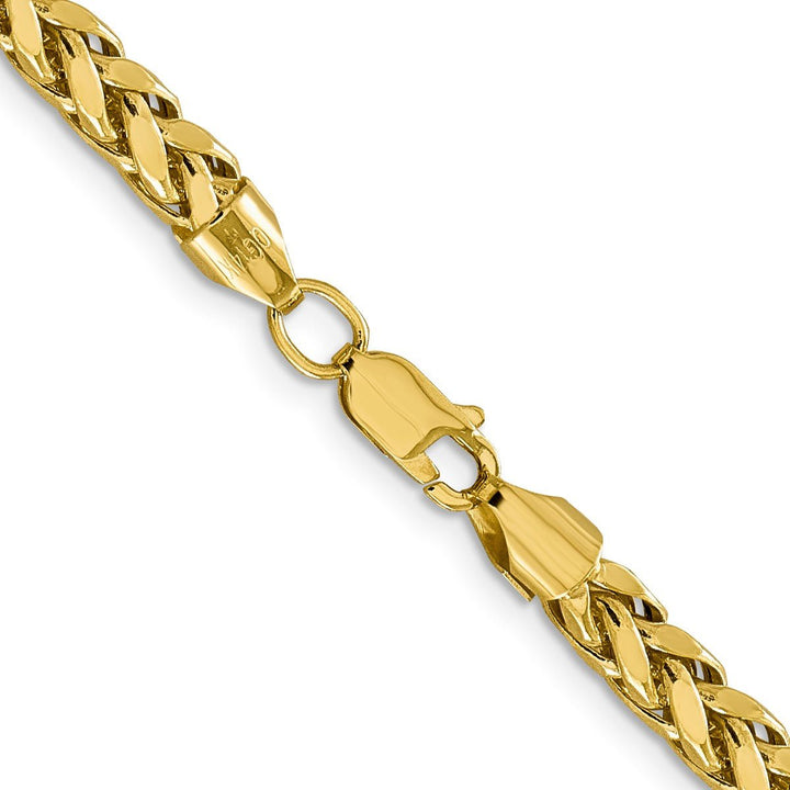 Gold 5mm Spiga (Wheat) Chain, 18" - Chain - Design Jewellers Edmonton