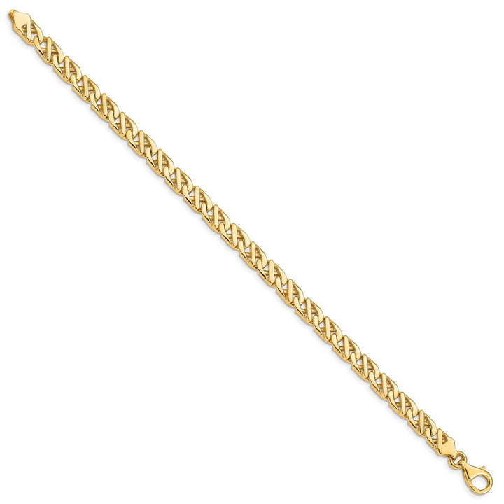 Gold 6.1mm Fancy Chain, 1" - Chain - Design Jewellers Edmonton