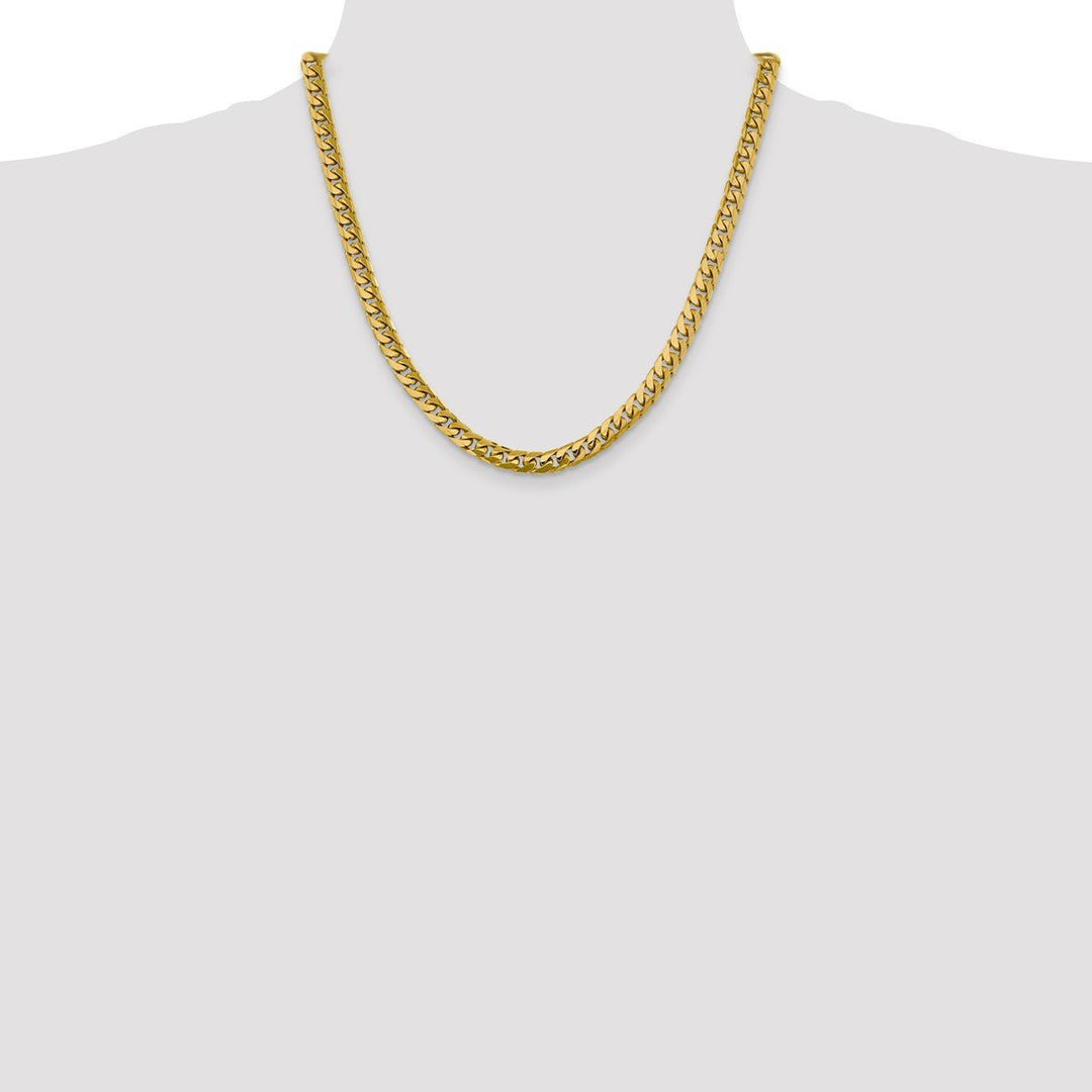 Gold 6.25mm Cuban Chain, 20