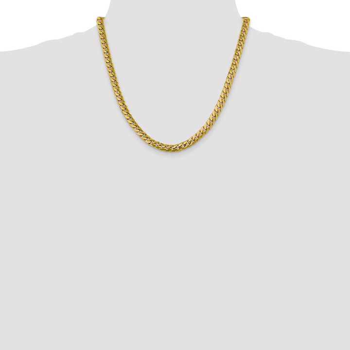 Gold 6.25mm Cuban Chain, 20" - Chain - Design Jewellers Edmonton