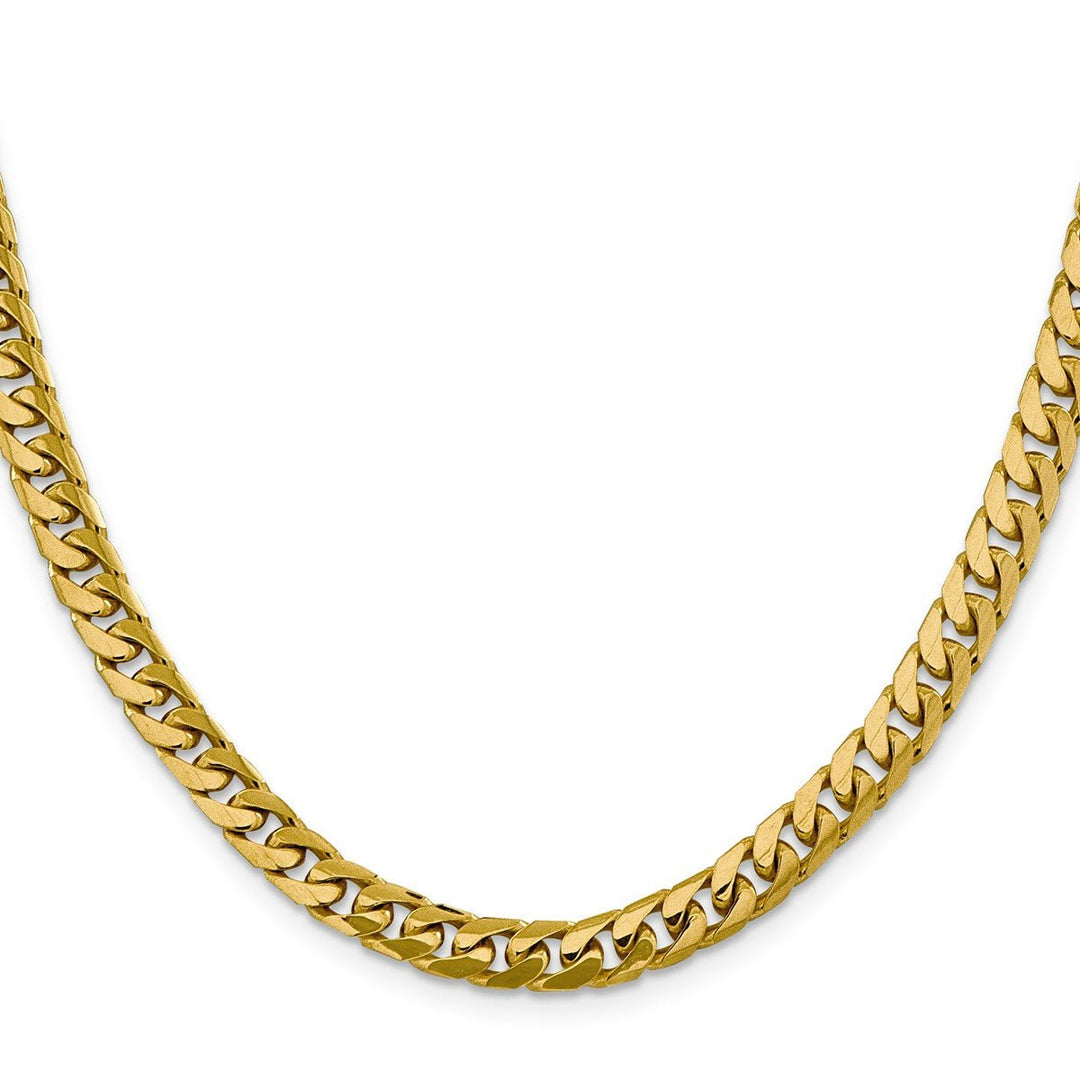 Gold 6.25mm Cuban Chain, 20