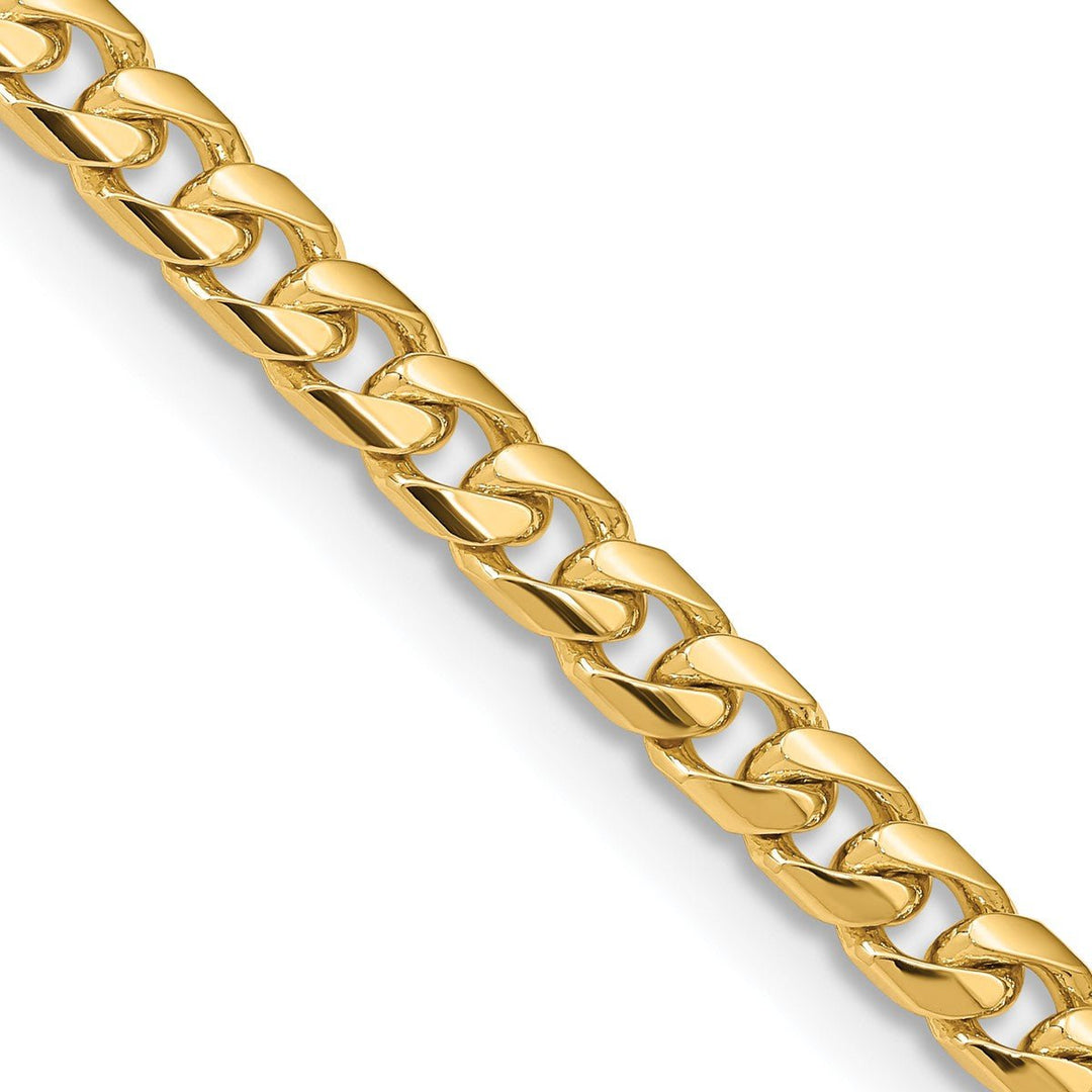 Gold 6.25mm Cuban Chain, 22"