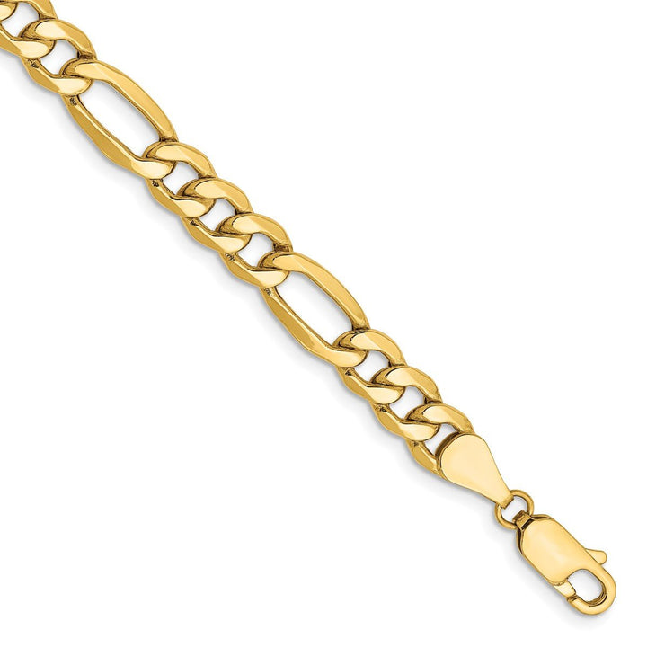 Gold 6.25mm Figaro Chain, 8" - Chain - Design Jewellers Edmonton