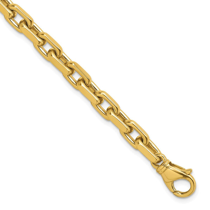Gold 6.2mm Cable Bracelet, 9" - Bracelet - Design Jewellers Edmonton