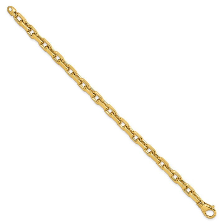 Gold 6.2mm Cable Bracelet, 9" - Bracelet - Design Jewellers Edmonton