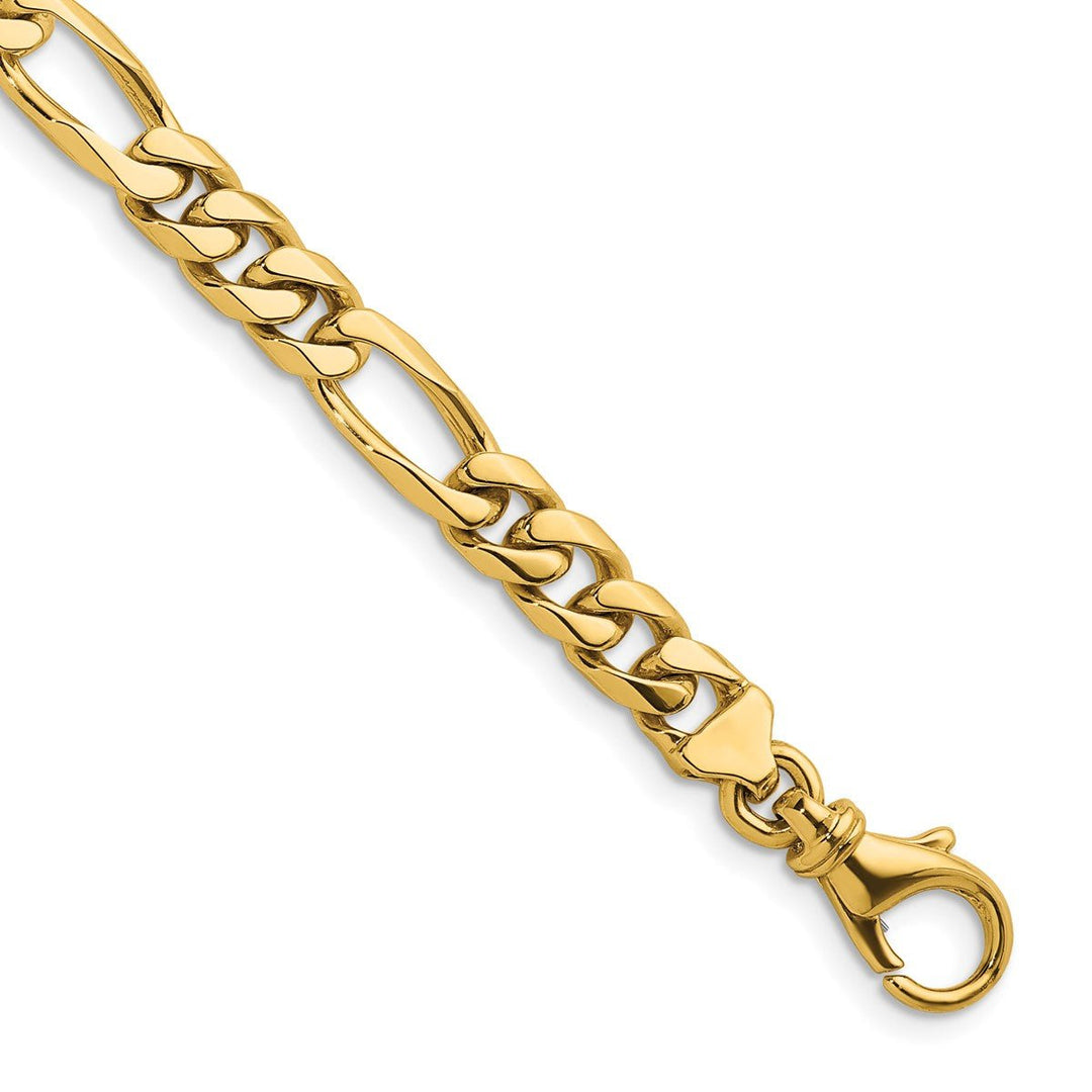 Gold 6.2mm Figaro Chain - Chain - Design Jewellers Edmonton
