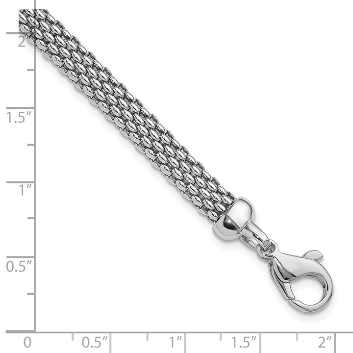 Gold 6.2mm Mesh Chain, 18" - Chain - Design Jewellers Edmonton