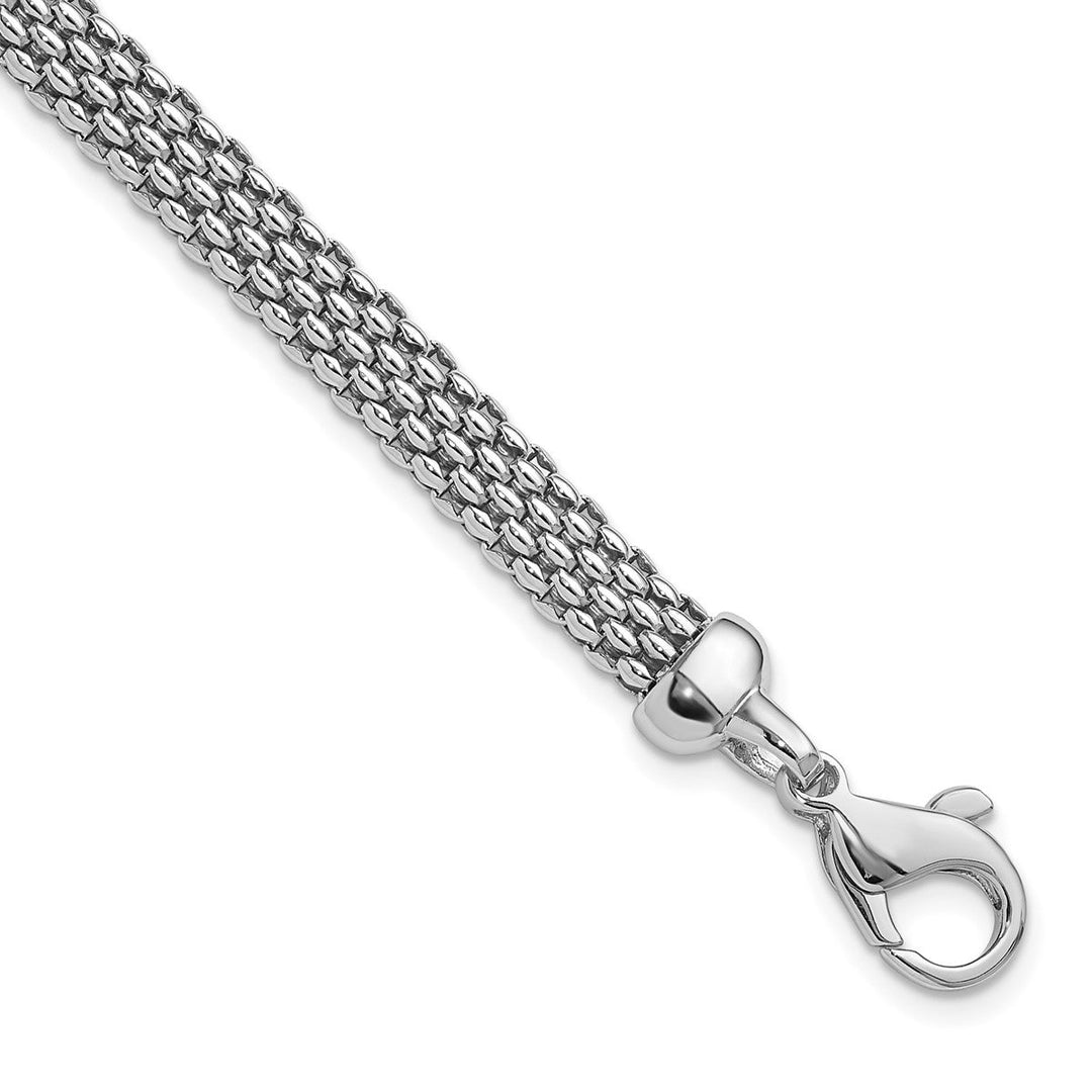 Gold 6.2mm Mesh Chain, 18"