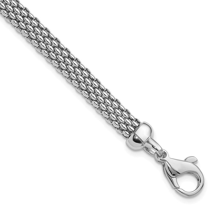 Gold 6.2mm Mesh Chain, 18" - Chain - Design Jewellers Edmonton