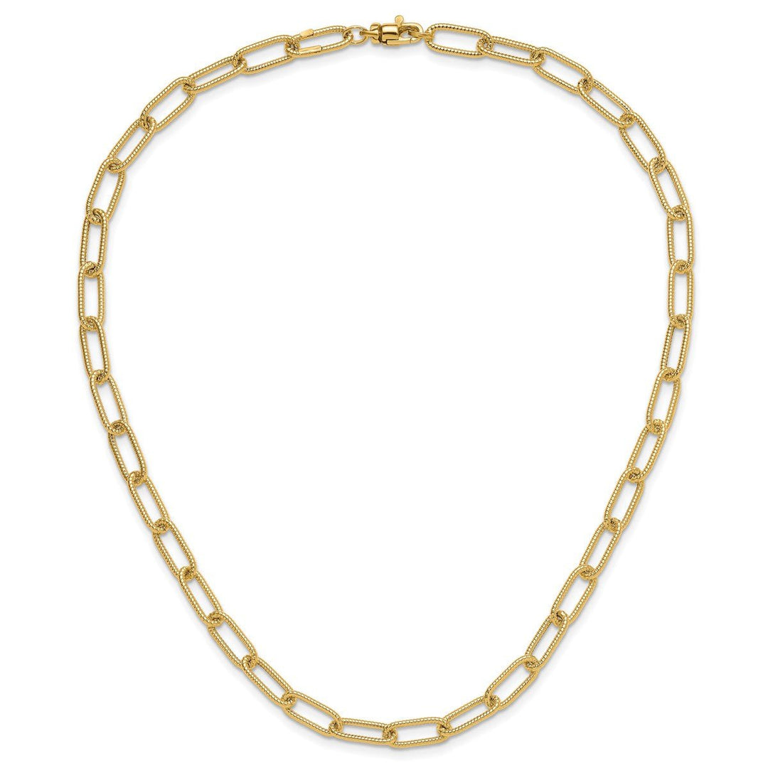 Gold 6.36mm Link, Other Necklace, 18