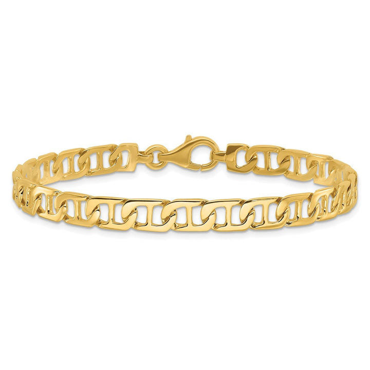 Gold 6.5mm Anchor Chain, 1" - Chain - Design Jewellers Edmonton