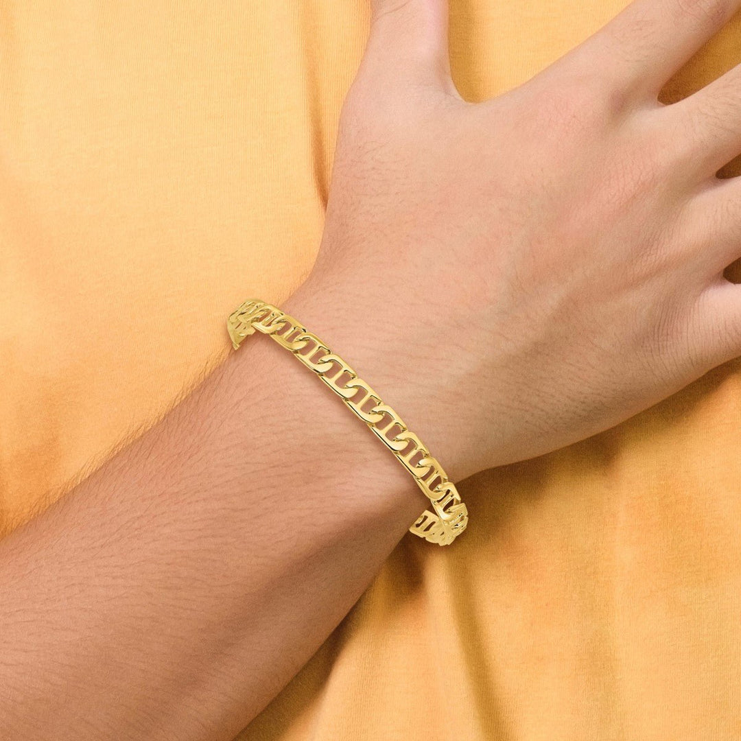 Gold 6.5mm Anchor Chain, 1