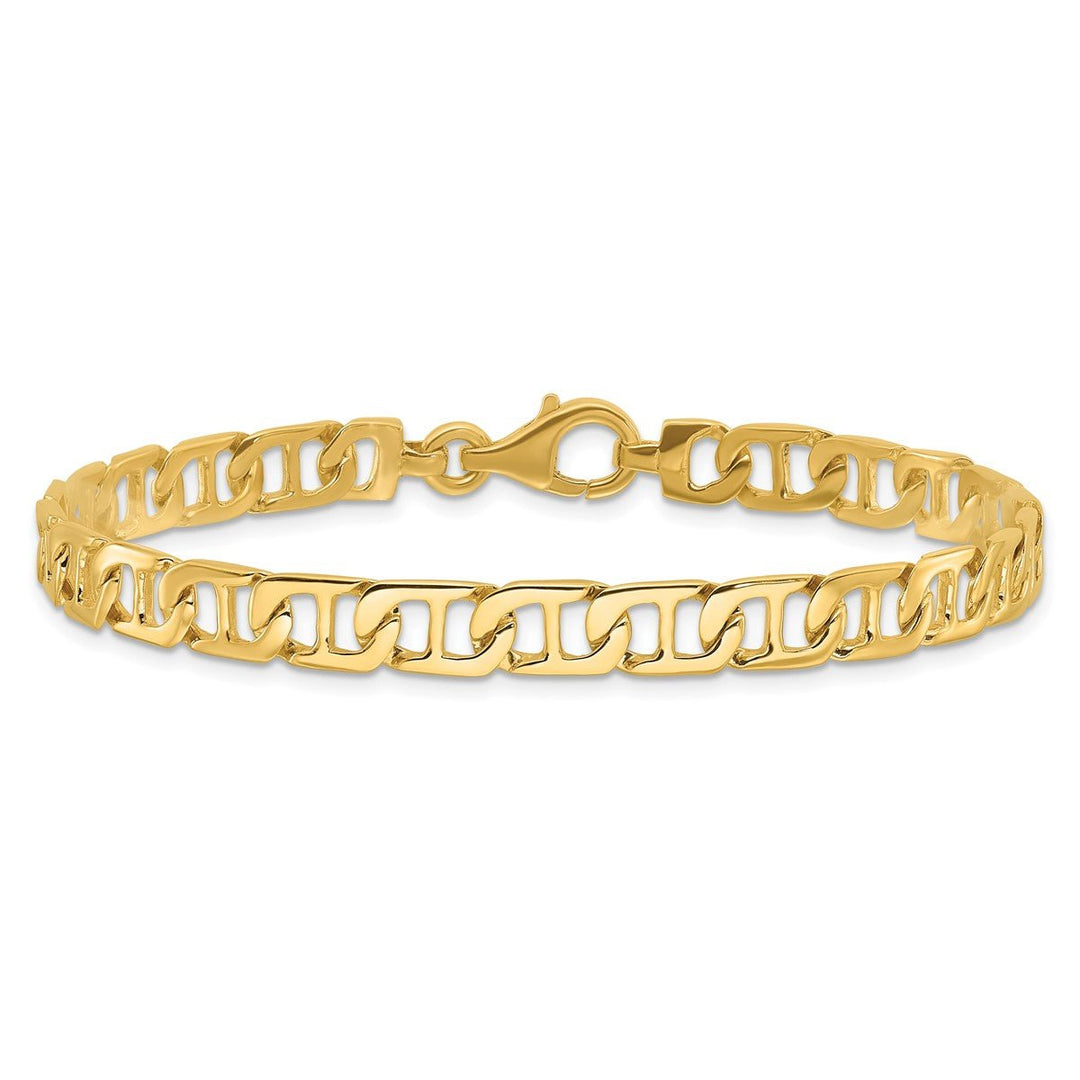 Gold 6.5mm Anchor Chain, 18