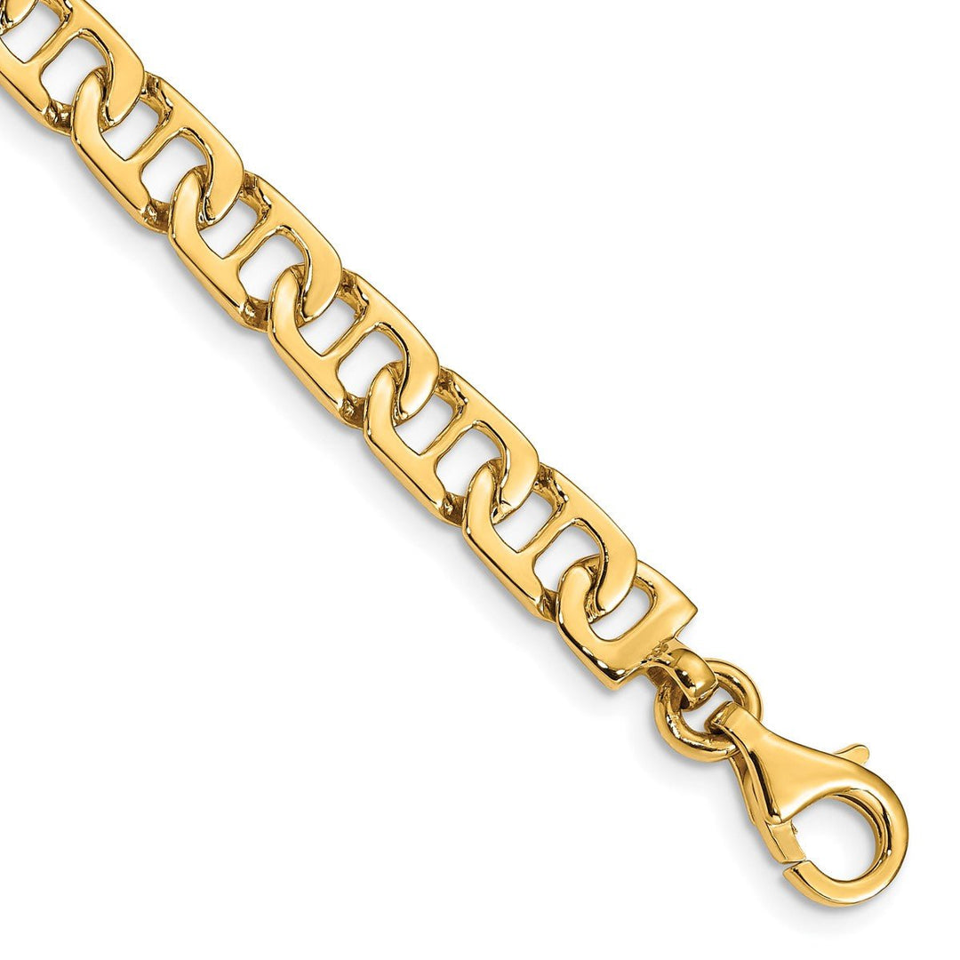 Gold 6.5mm Anchor Chain, 18"