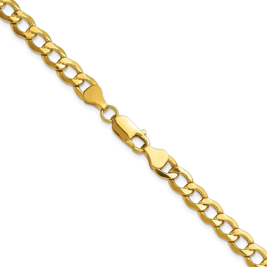Gold 6.5mm Curb Chain, 20